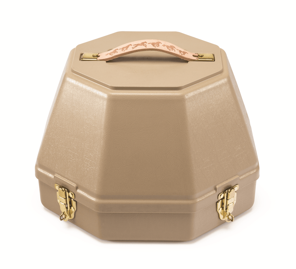 KD-141 English Hat Box | Helmet Storage for Equestrian Riders