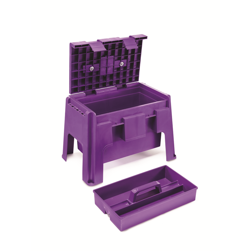 KD-164 Grooming Stool | All-in-One Step Stool and Storage Box for Equestrians