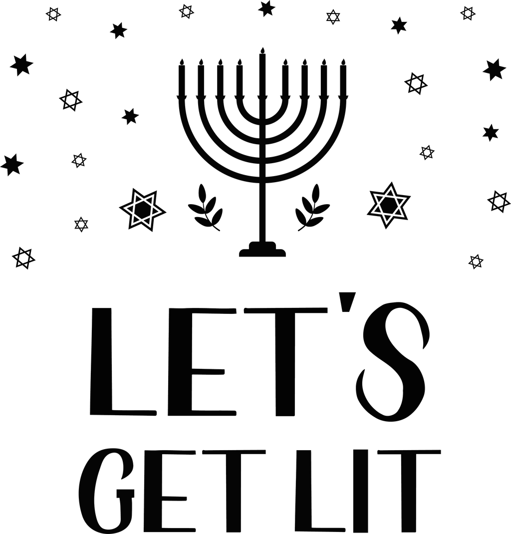 Hanukkah Laser Engraved Sleeves