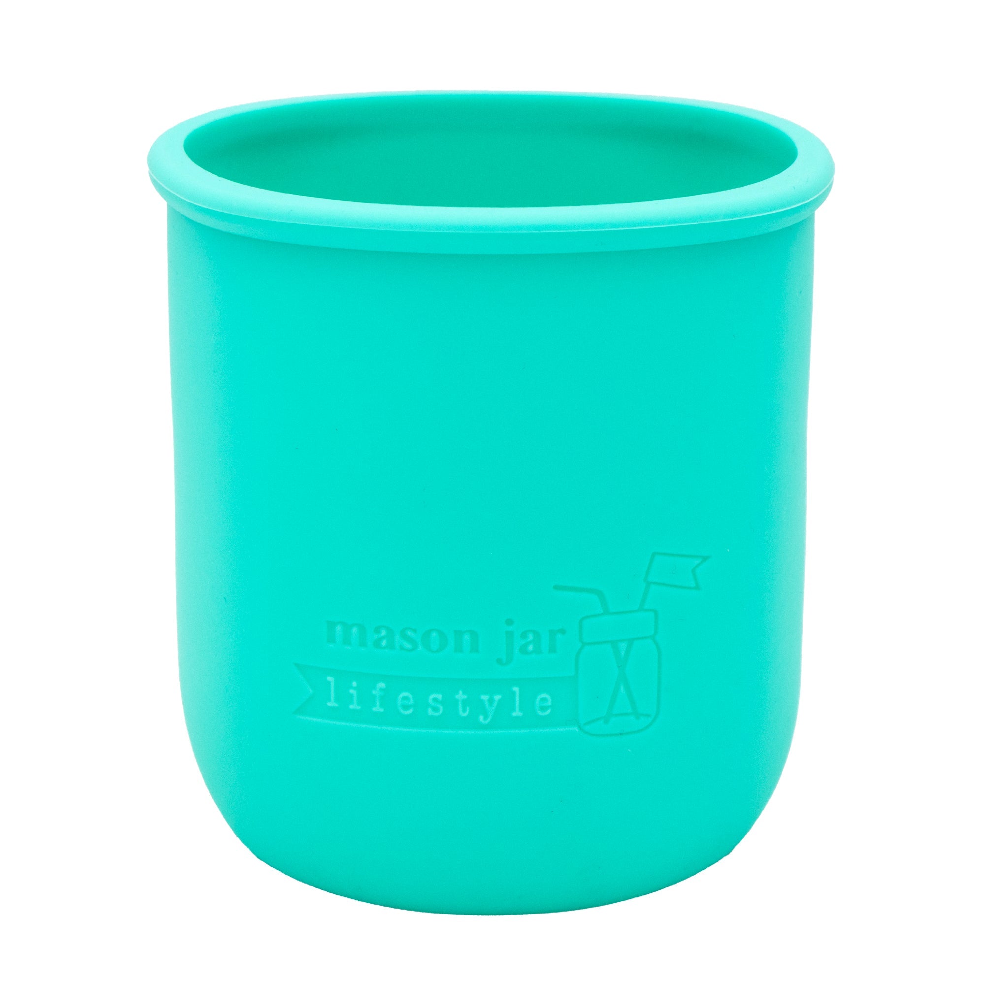 Silicone Sleeve for Regular Mouth Pint 16oz Mason Jars