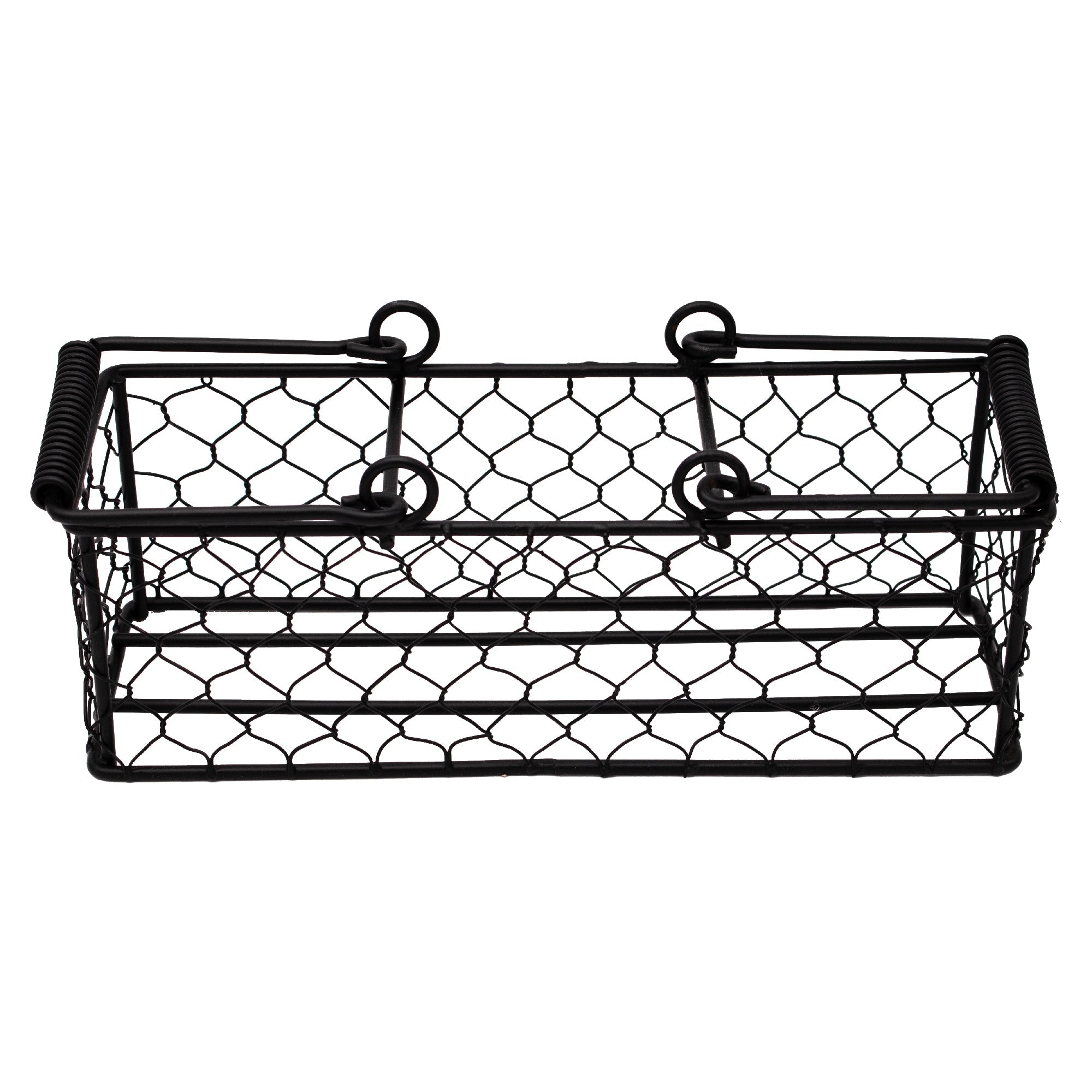 Chicken Wire Caddy for 3 Pint Mason Jars