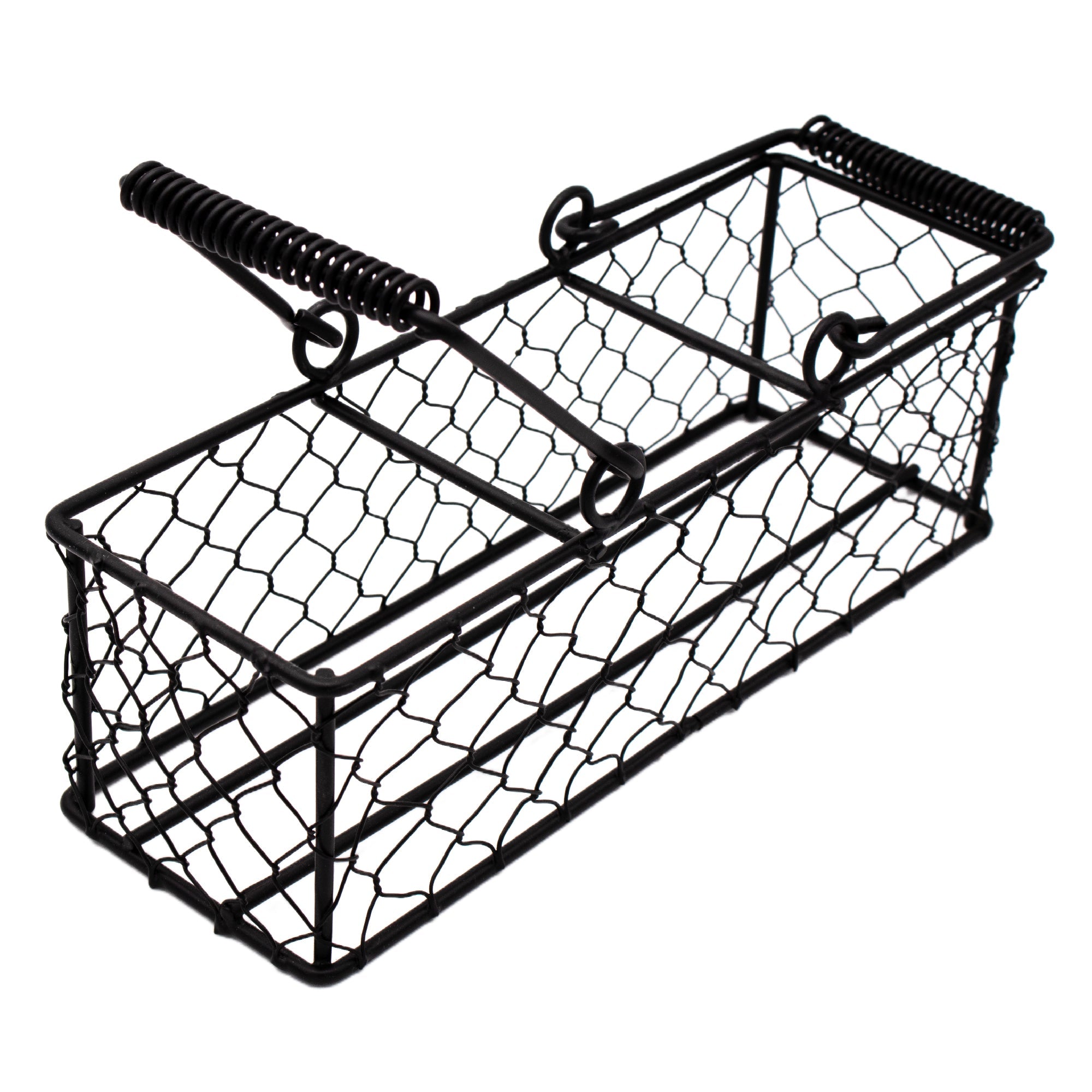 Chicken Wire Caddy for 3 Pint Mason Jars