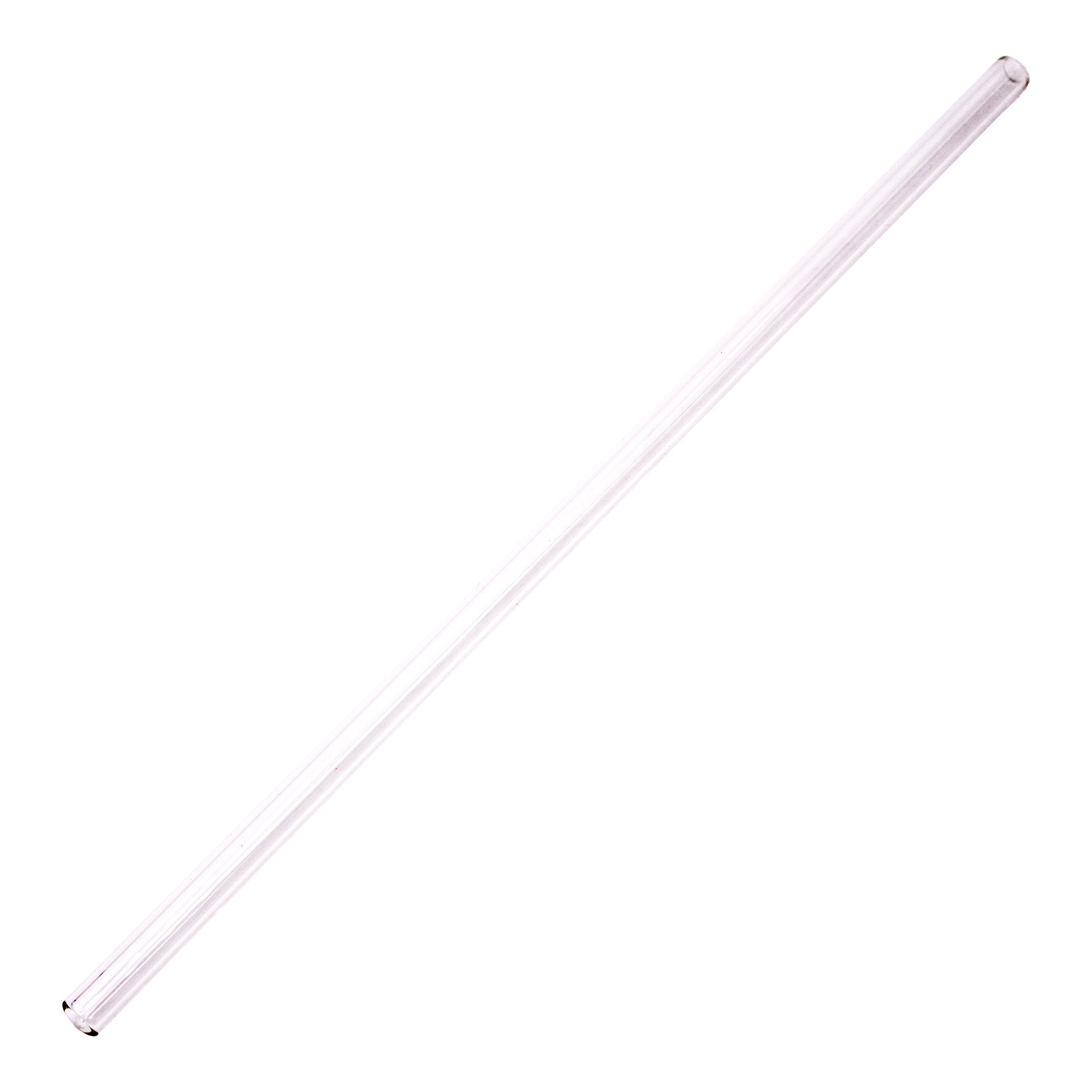 Extra 11 3/4" Long Glass Straws for Half Gallon Mason Jars 4 Pack + Cleaner