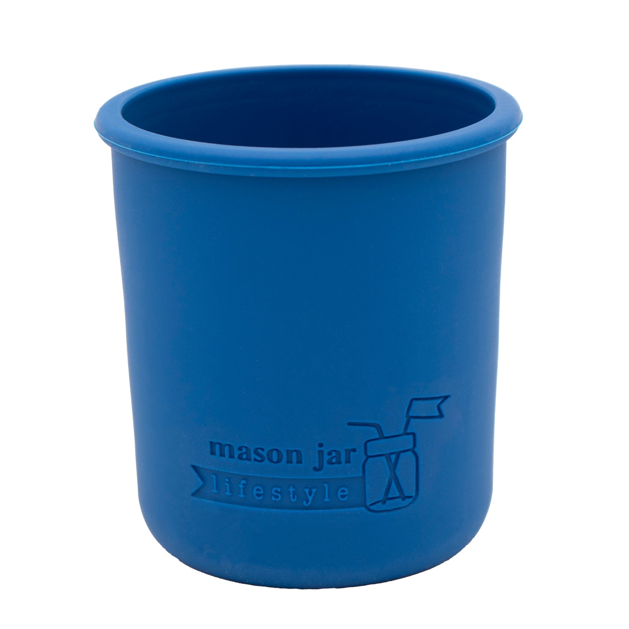 Silicone Sleeve for Regular Mouth Half Pint 8oz Mason Jars
