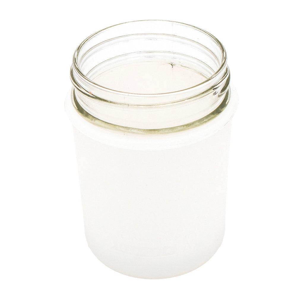 Silicone Sleeve for Regular Mouth Half Pint 8oz Mason Jars