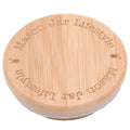 Bamboo Storage Stopper Lids for Mason Jars