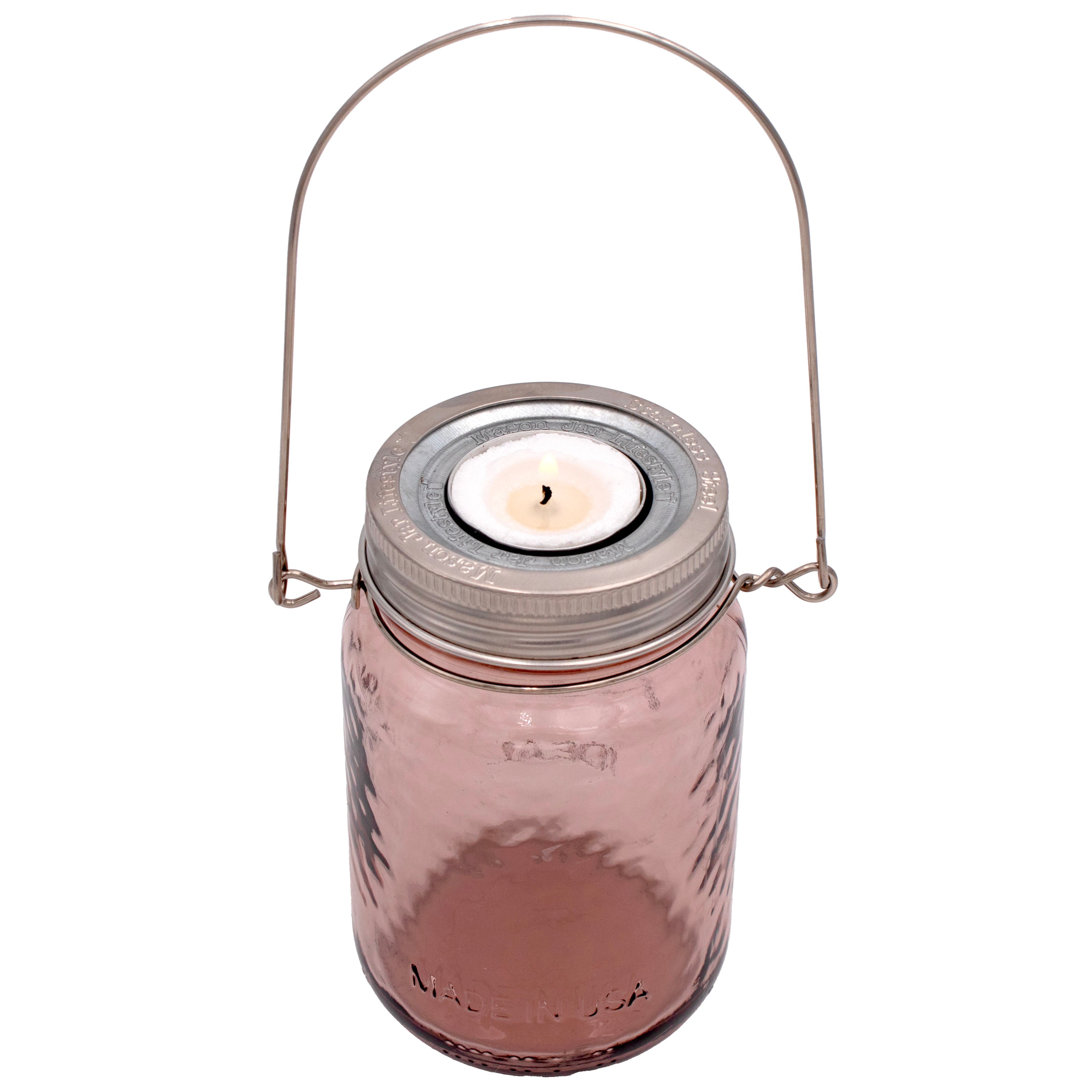 Stainless Steel Wire Handles for Mason Jars 6 Pack