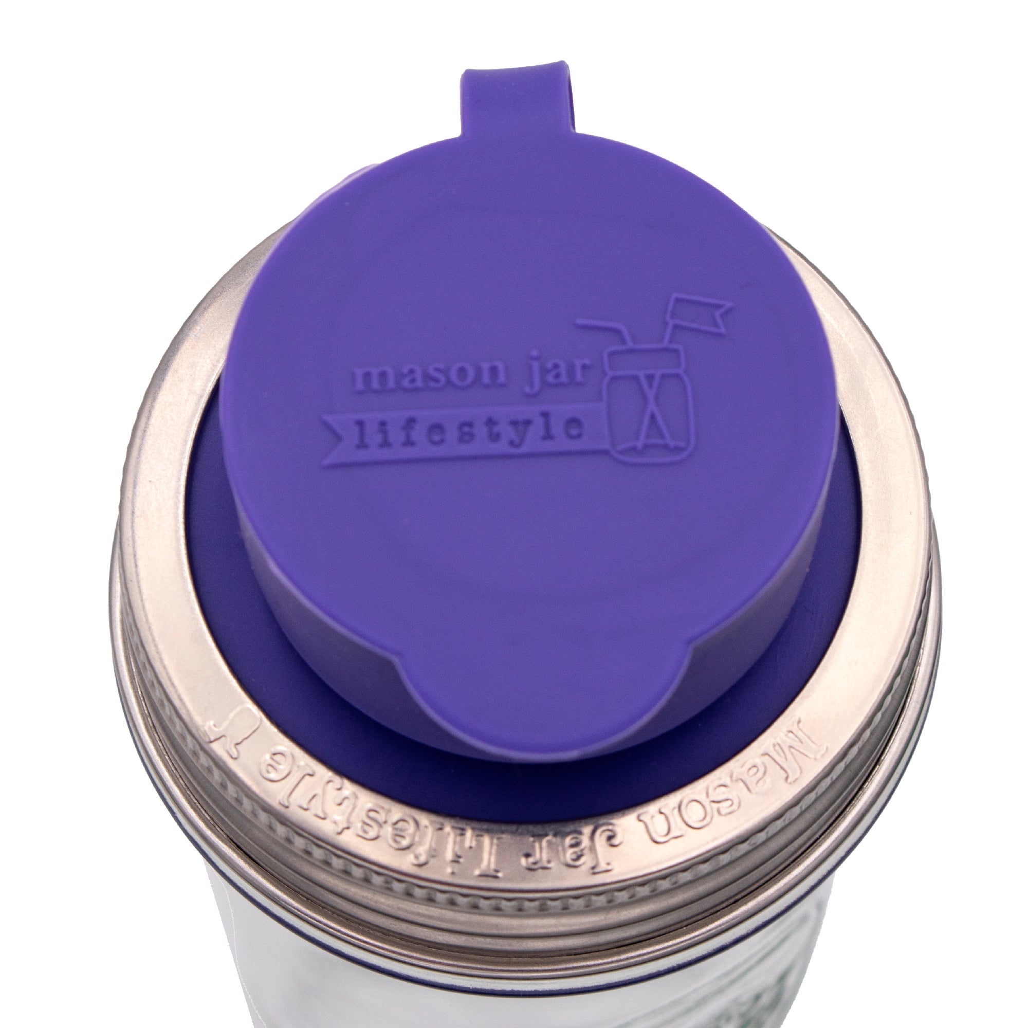 Silicone Chug Leak Resistant Lids for Regular Mouth Mason Jars