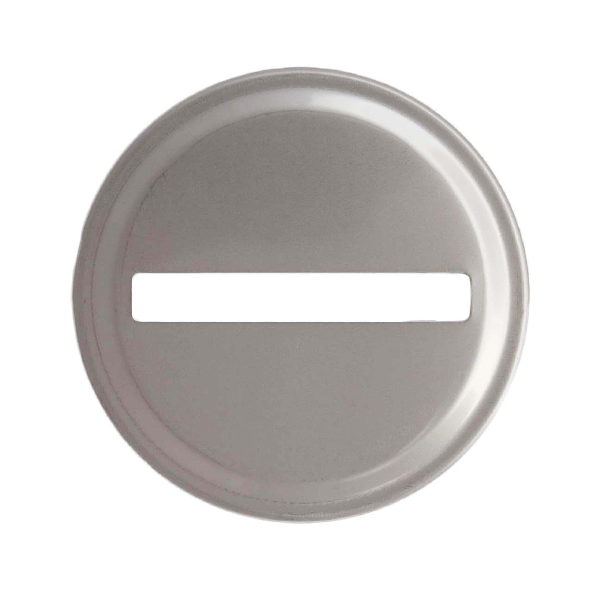 Coin Slot Bank Stainless Steel Lid Inserts for Mason Jars 10 Pack