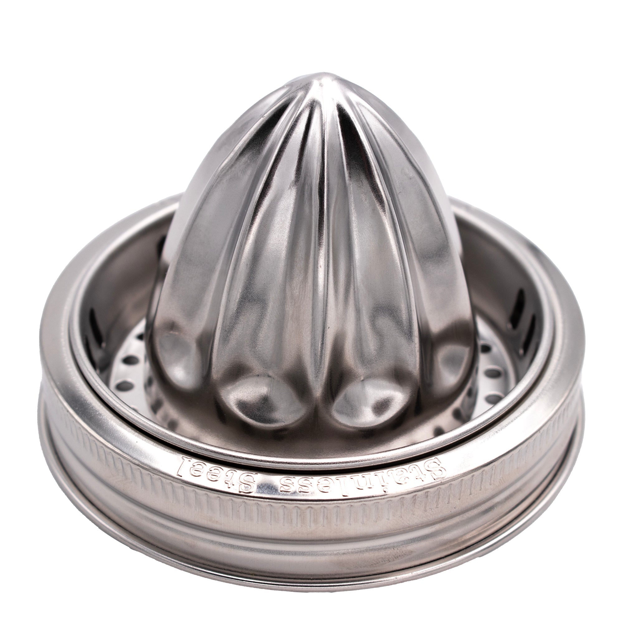 Juicing Stainless Steel Lid for Wide Mouth Mason Jars