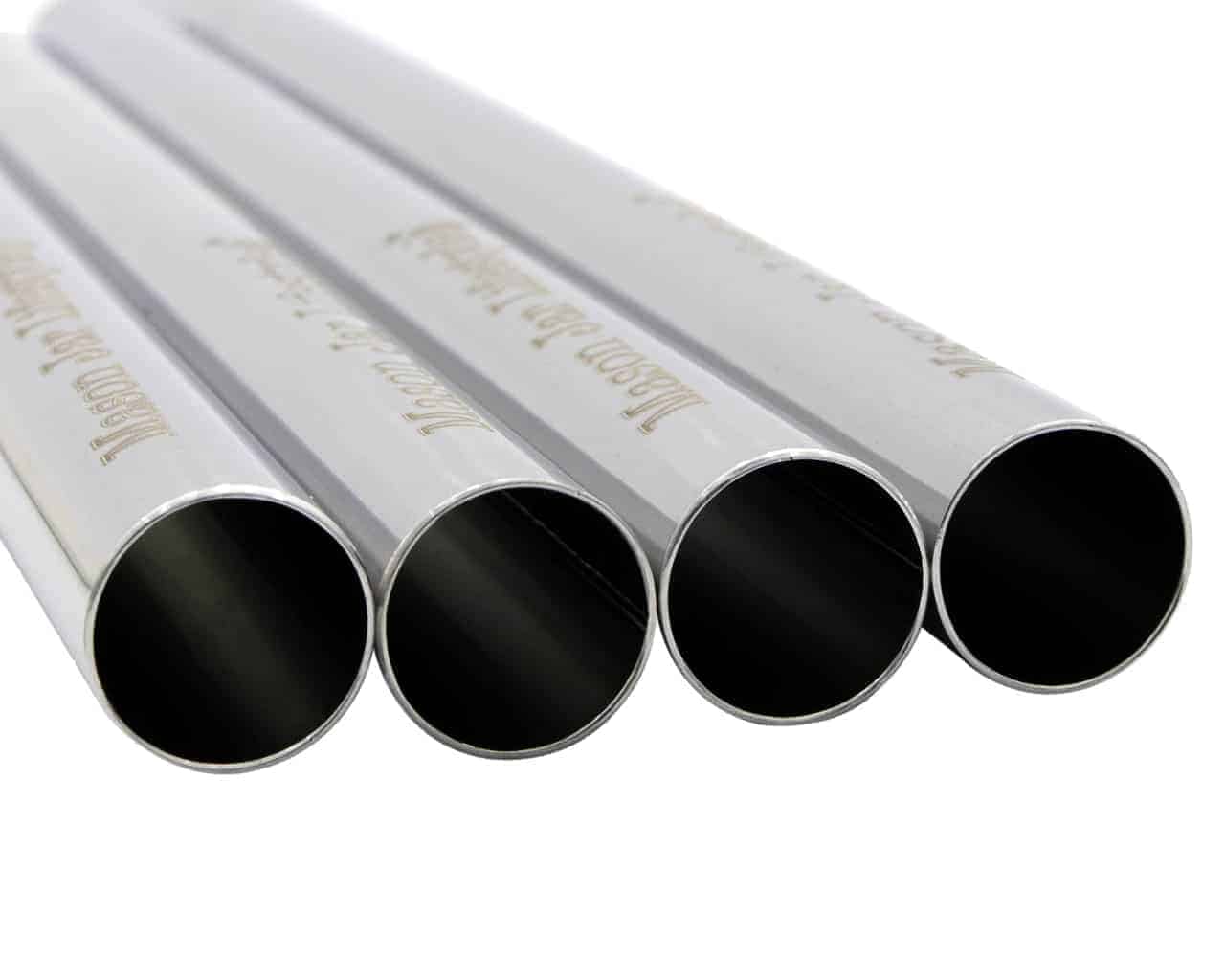 Long 9" Stainless Steel Boba Straws for Quart Mason Jars