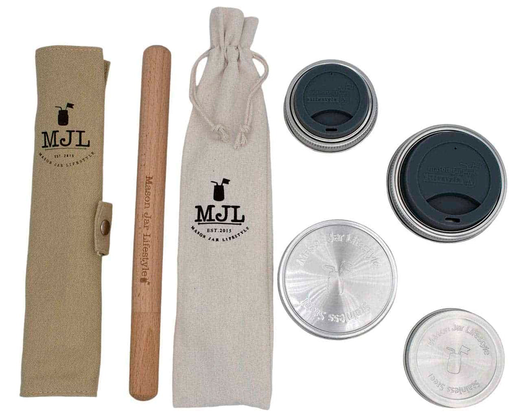 Zero Waste Starter Kit for Mason Jars