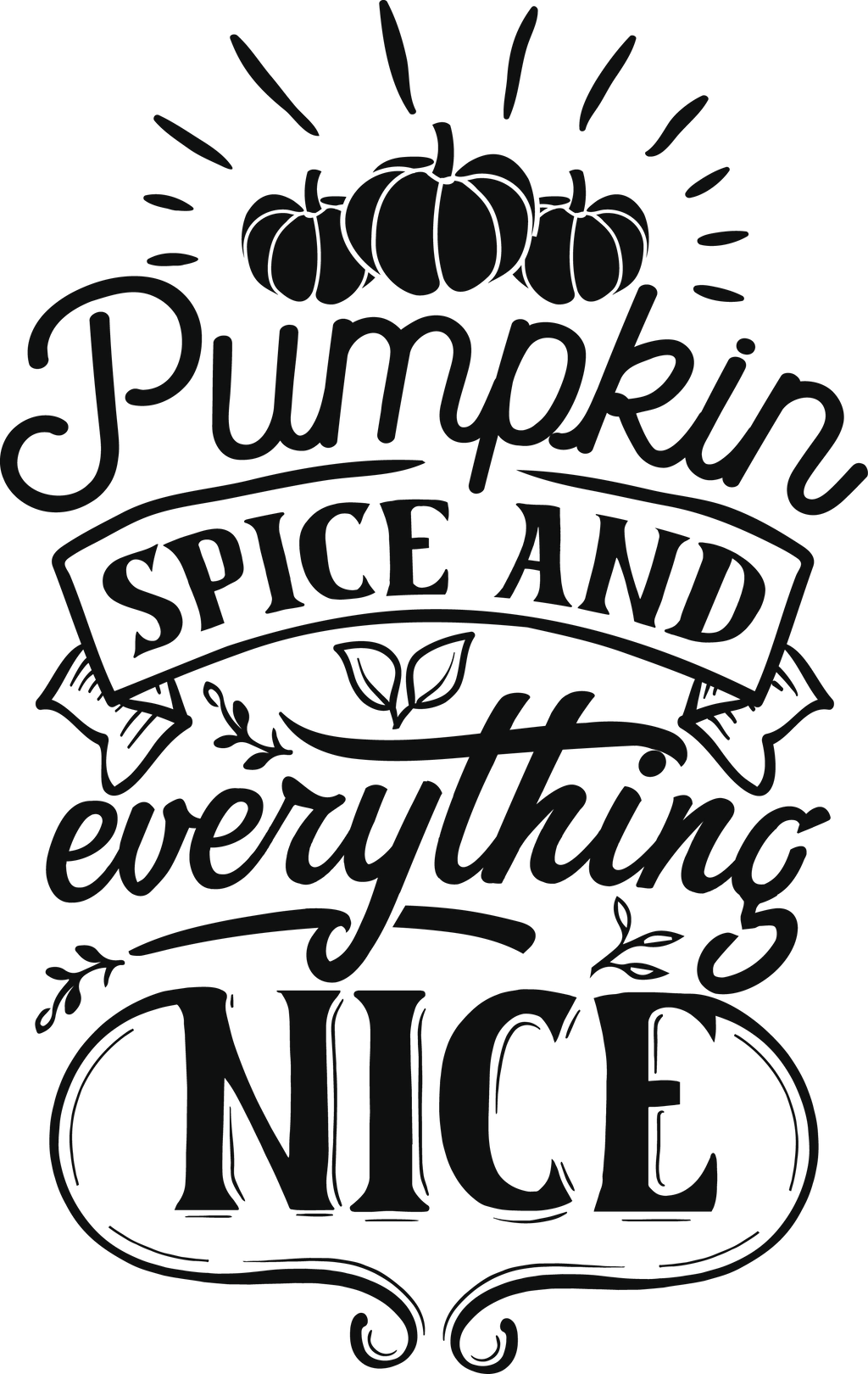 Fall/Thanksgiving Laser Engraved Sleeves