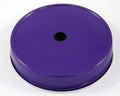 Painted Metal Straw Hole Tumbler Lids for Regular Mouth Mason Jars
