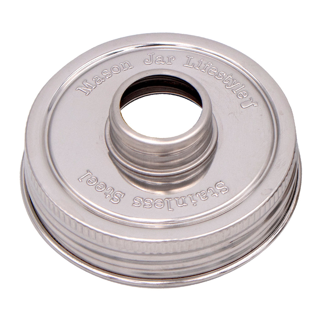 Mirror / Chrome Soap Pump Dispensers for Mason Jars