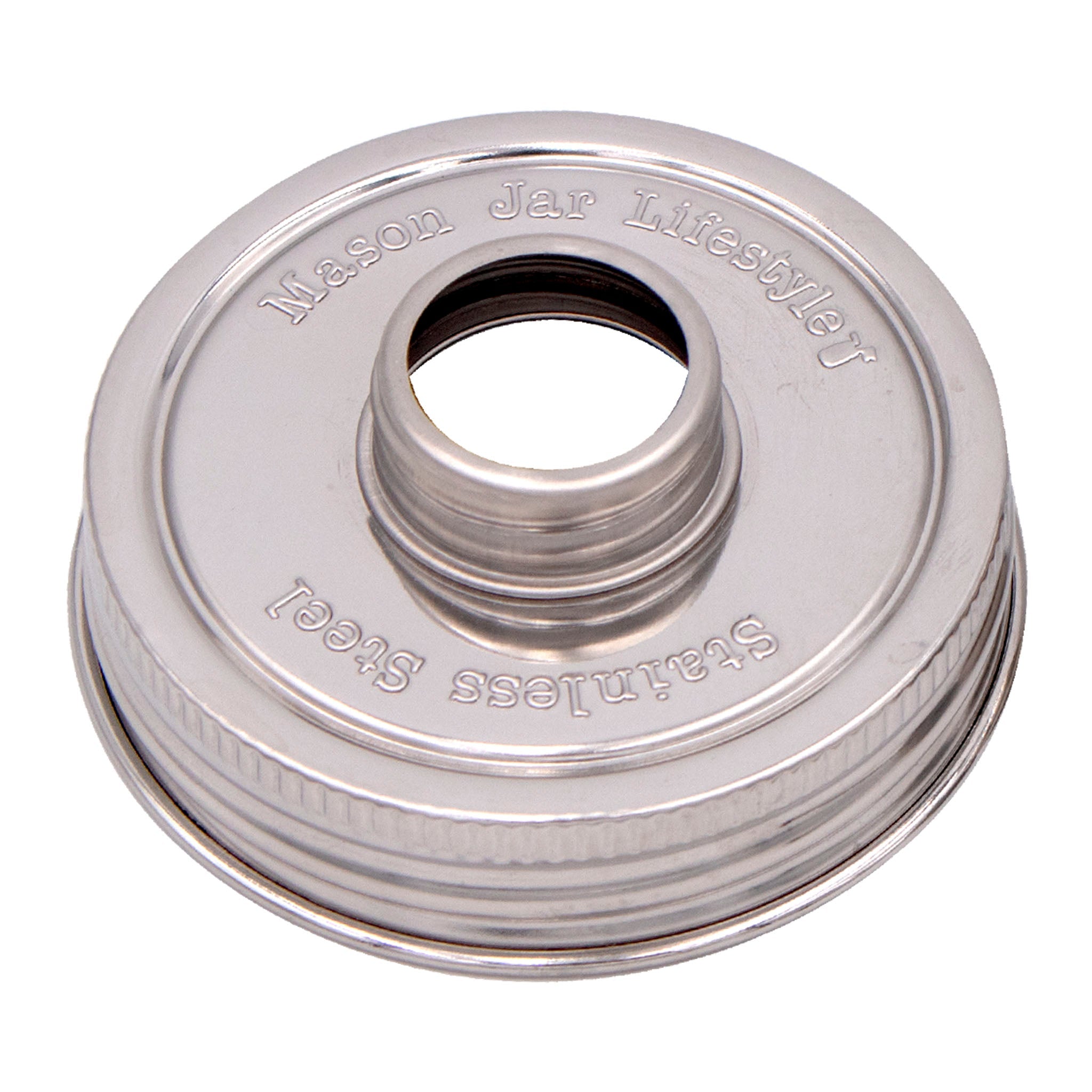 Threaded Lid Adapter for Mason Jars