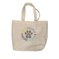 Less People More Dogs Tote Bag, Funny Dog Lover Gift, Embroidered Polyester Shoulder Bag, Dog Mom Grocery Tote, K9 Trainer Gift