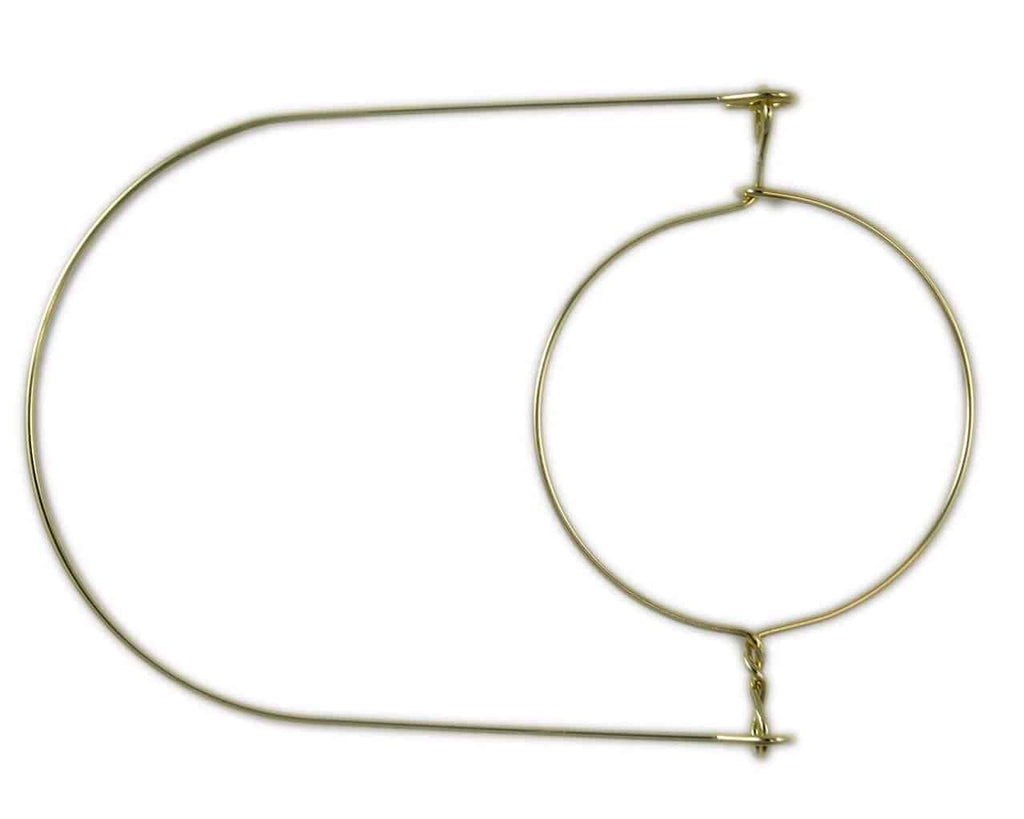 Gold Wire Handles for Mason Jars 6 Pack