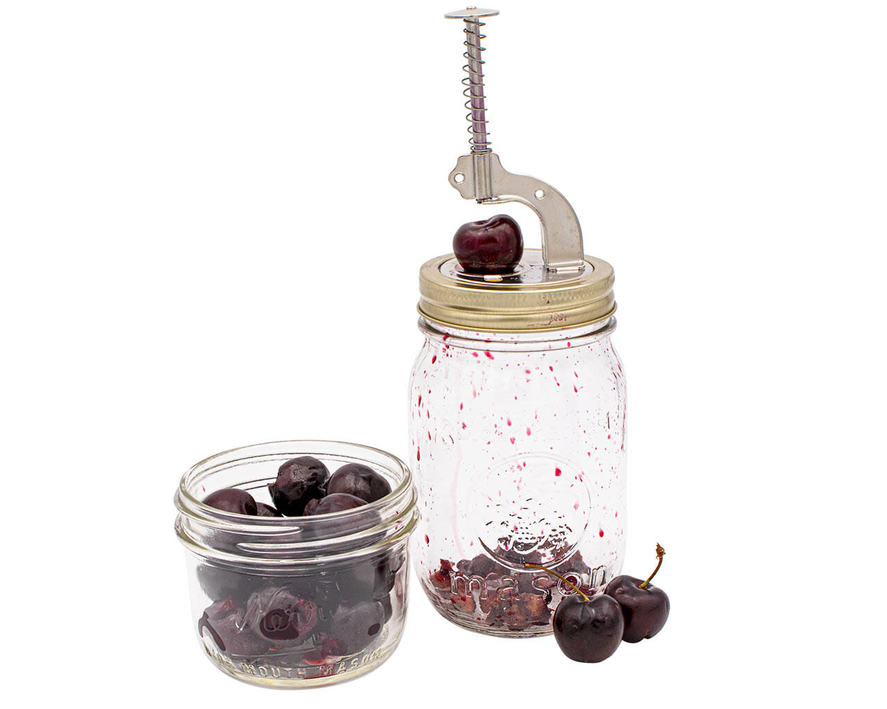 Tony's Push Button Cherry Pitter