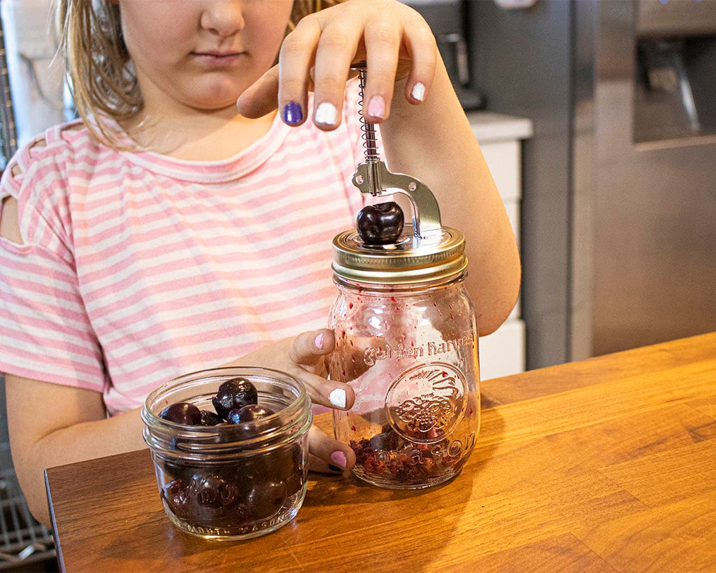 Tony's Push Button Cherry Pitter